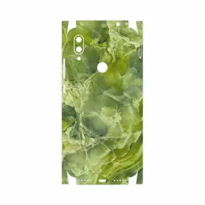 MAHOOT Green Crystal Marble-FullSkin Cover Sticker for Xiaomi Redmi 7