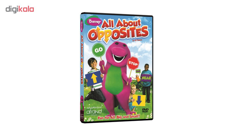 ویدئو آموزش زبان انگلیسی Barney All About Opposites انتشارات نرم افزاری افرند