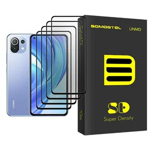 Somastel SD Glass MIX004 Screen Protector For Xiaomi Mi 11 Lite Pack Of 4