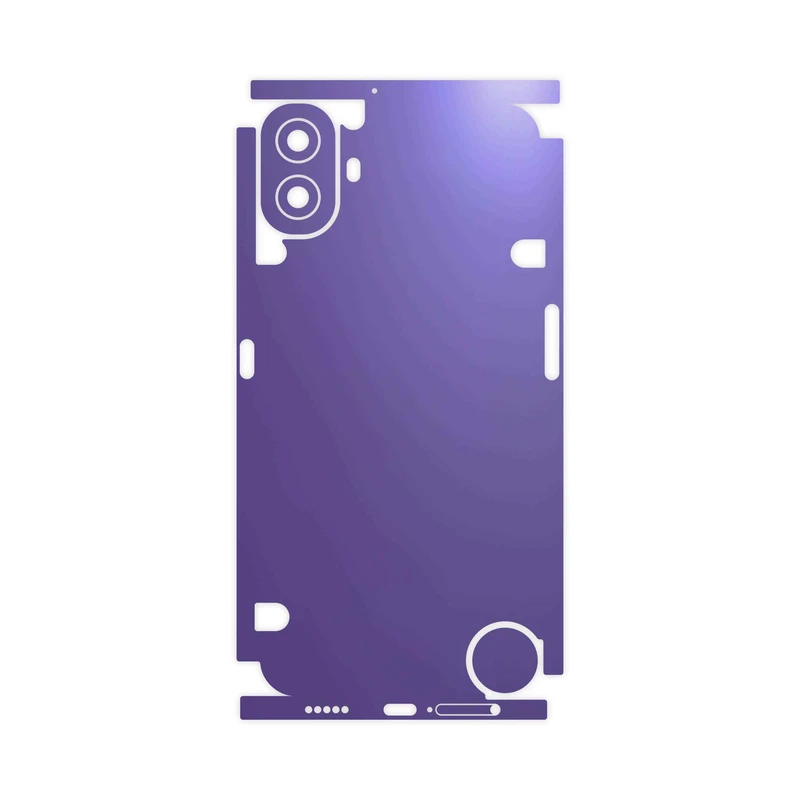 برچسب پوششی ماهوت مدل Matte-BlueBerry-FullSkin مناسب برای گوشی موبایل ناتینگ CMF Phone 1