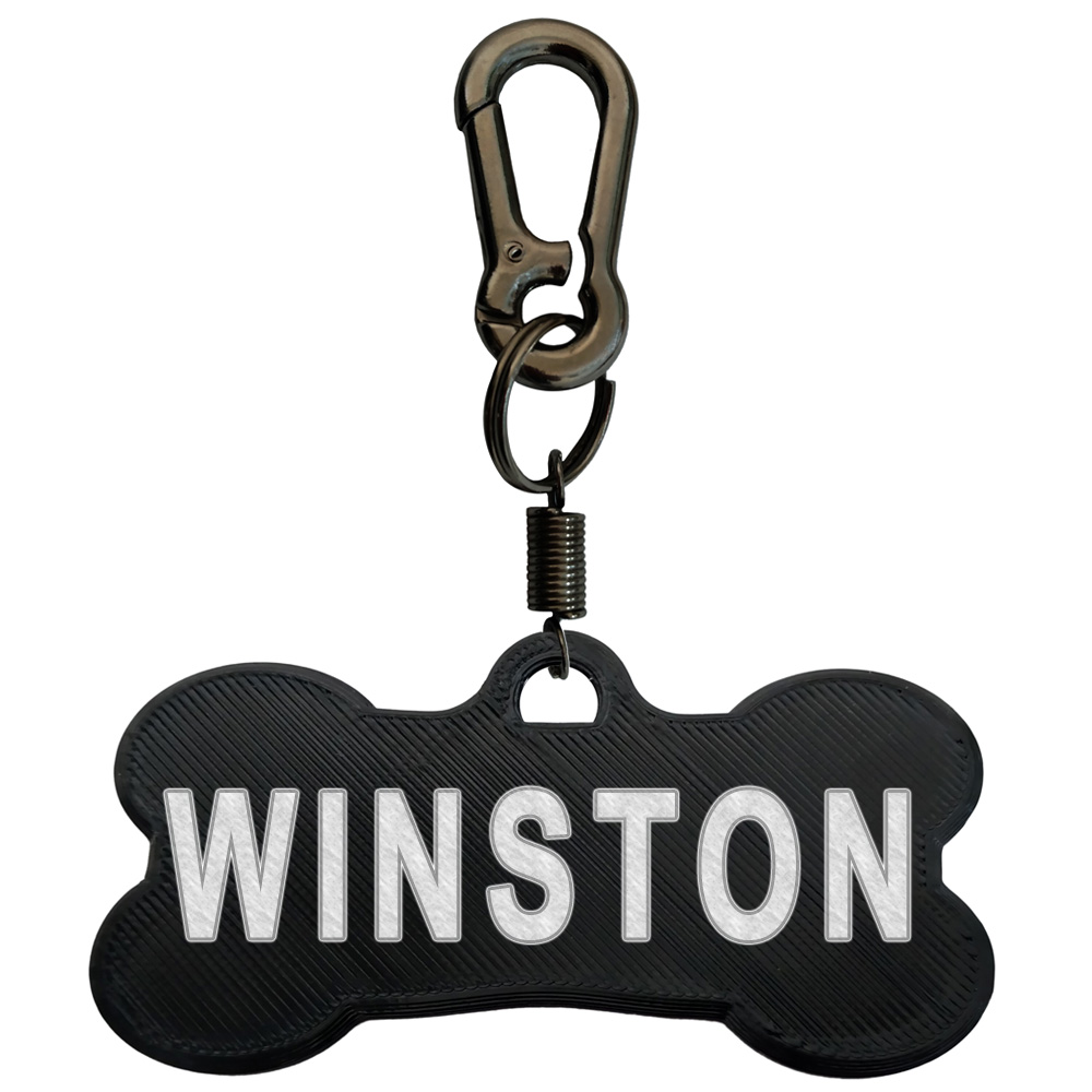 پلاک شناسایی سگ مدل Winston