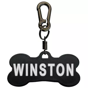 پلاک شناسایی سگ مدل Winston