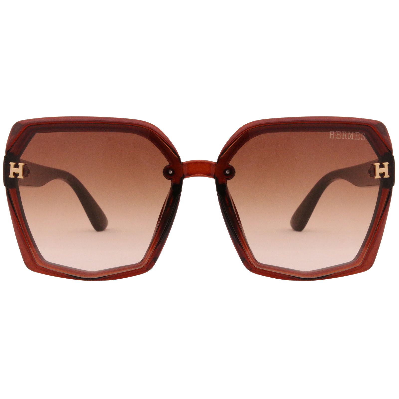 عینک آفتابی هرمس مدل 9056BNL Leather Edition -  - 2