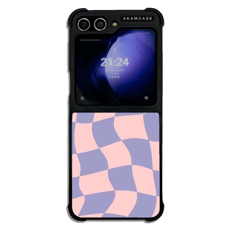 کاور آکام مدل AMC-WSGZFLIP5-SQUARES1 مناسب برای گوشی موبایل سامسونگ Galaxy Z Flip 5
