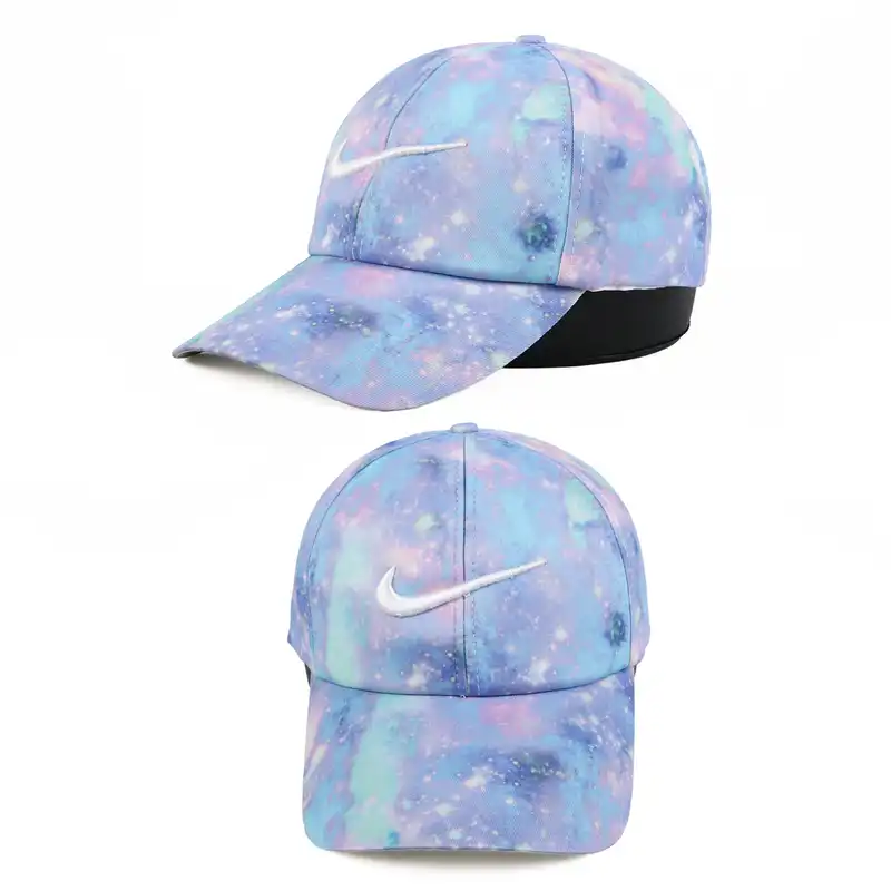 کلاه کپ مدل گلدوزی آبرنگی طرح NK