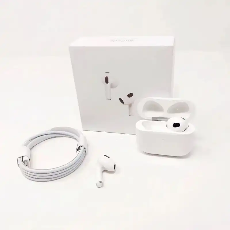 هدفون بی سیم مدل AirPods 3 به همراه محفظه شارژ