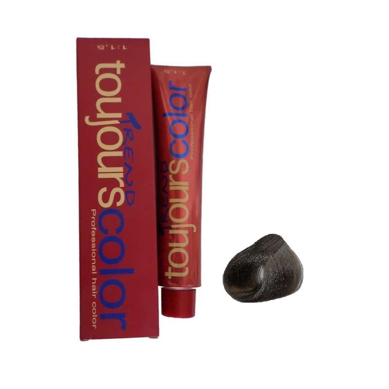 رنگ مو توژور سری Smoky  شماره 7.2 حجم 100 میلی لیتر رنگ دودی بلوند متوسط
