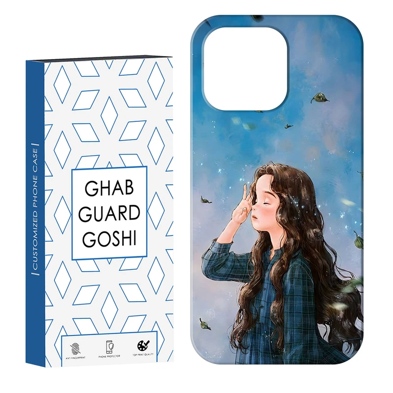کاور قاب گارد گوشی طرح دخترانه کد Dimo-037 مناسب برای گوشی موبایل اپل IPHONE 13 PRO