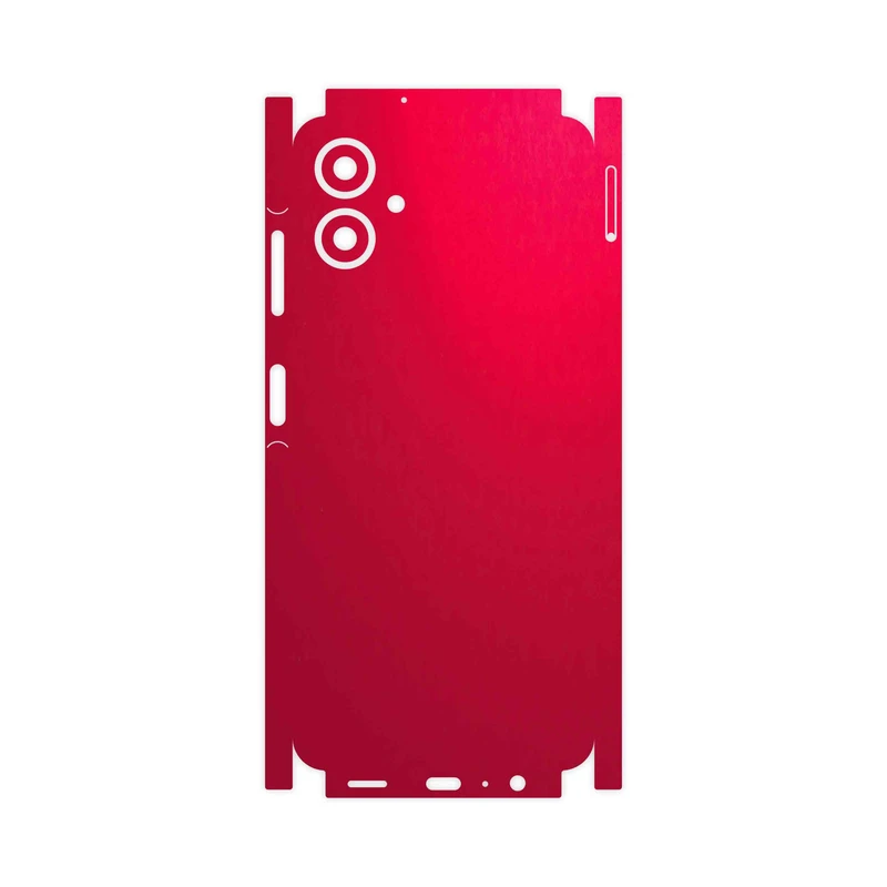 برچسب پوششی ماهوت مدل Matte-Warm-Red-FullSkin مناسب برای گوشی موبایل سامسونگ Galaxy A06