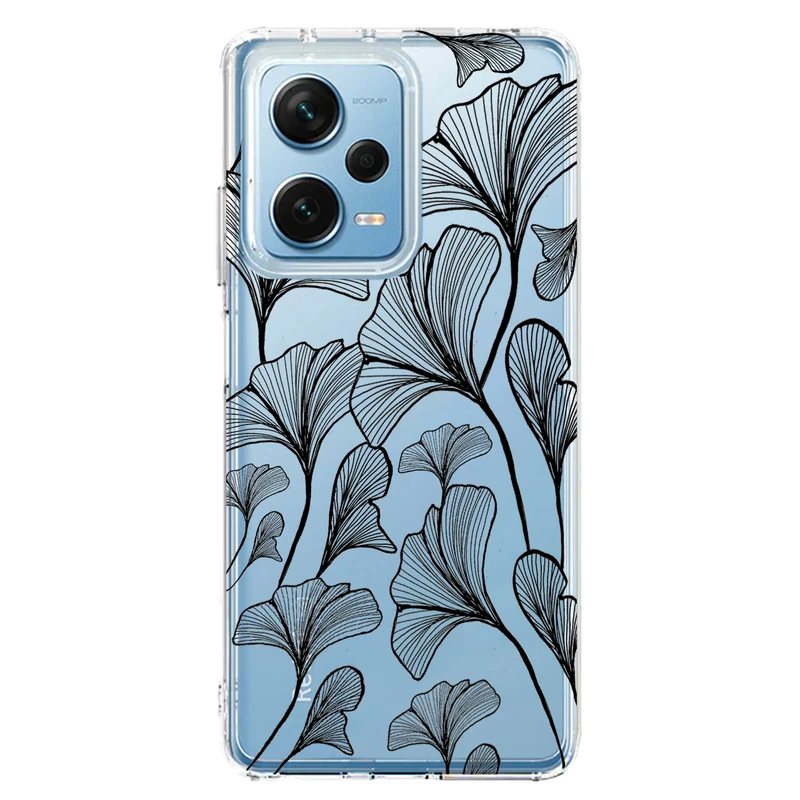 کاور مگافون طرح برگ مدل C51-B مناسب برای گوشی موبایل شیائومی Poco X5 Pro