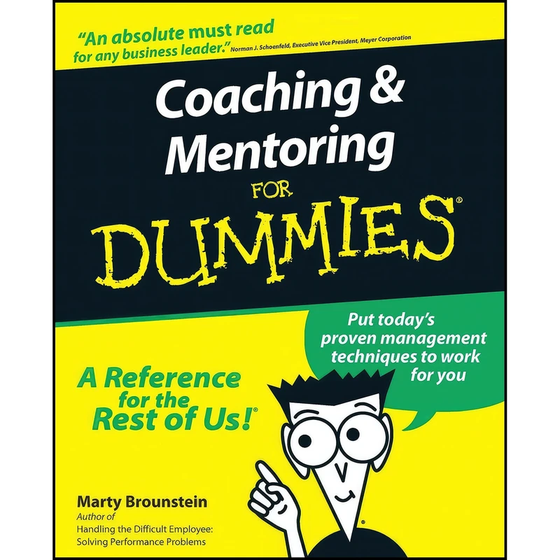 کتاب Coaching and Mentoring For Dummies اثر Marty Brounstein انتشارات For Dummies