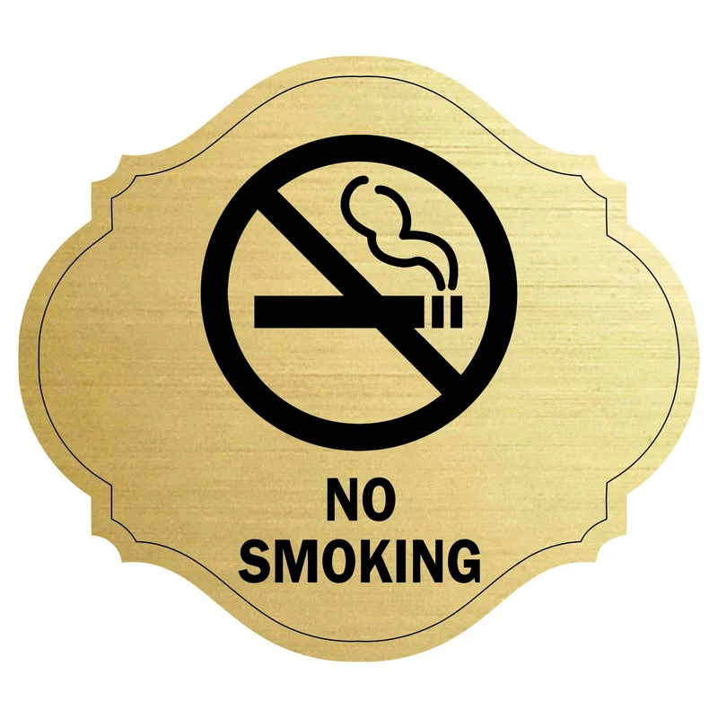 تابلو بازدارنده مدل no smoking 