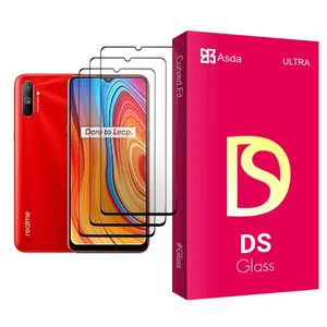 Asda DS Glass MIX003 Screen Protector For Realme C3 Pack Of 3