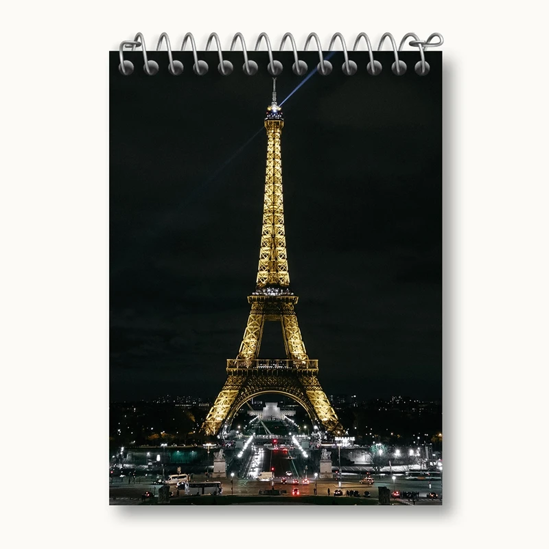 دفتر یادداشت 50 برگ خندالو مدل برج ایفل کد 20760