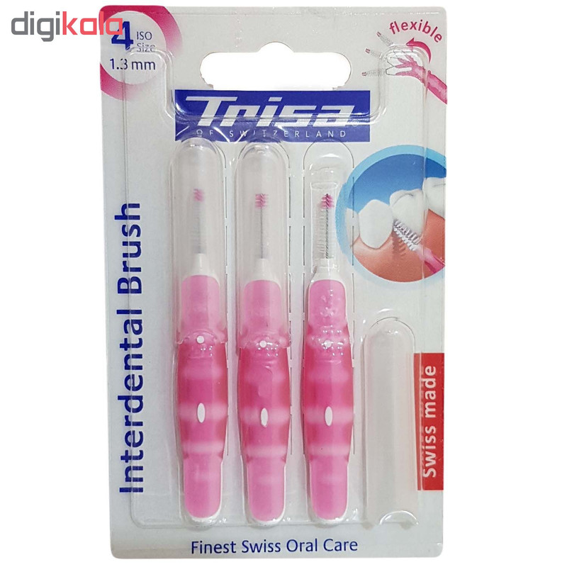 مسواک بین دندانی تریزا مدل Finest سایز 4 بسته 3 عددی