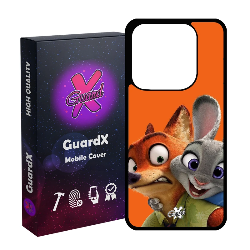 کاور گارد ایکس طرح Zootopia مدل 10047 مناسب برای گوشی موبایل شیائومی Redmi Note 14 4G