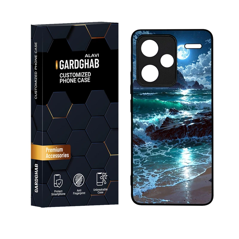 کاور گارد قاب علوی مدل دور ژله ای مناسب برای گوشی موبایل شیائومی Redmi Note 13 Pro Plus 5G