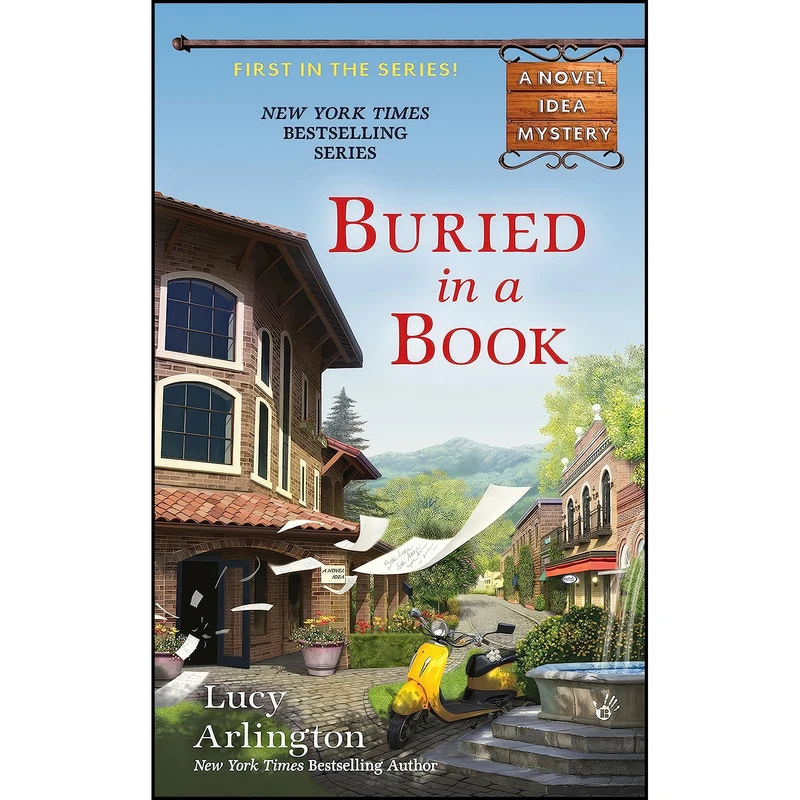کتاب Buried in a Book  اثر Lucy Arlington انتشارات Berkley