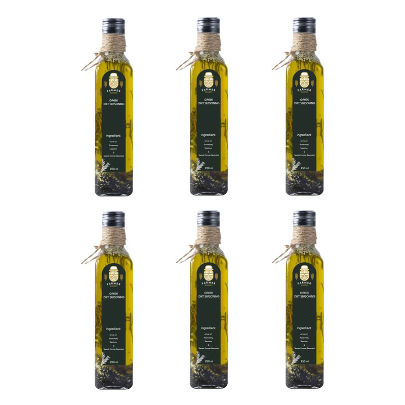 روغن زیتون سالاد - 1500 میلی لیتر بسته‌ 6 عددی