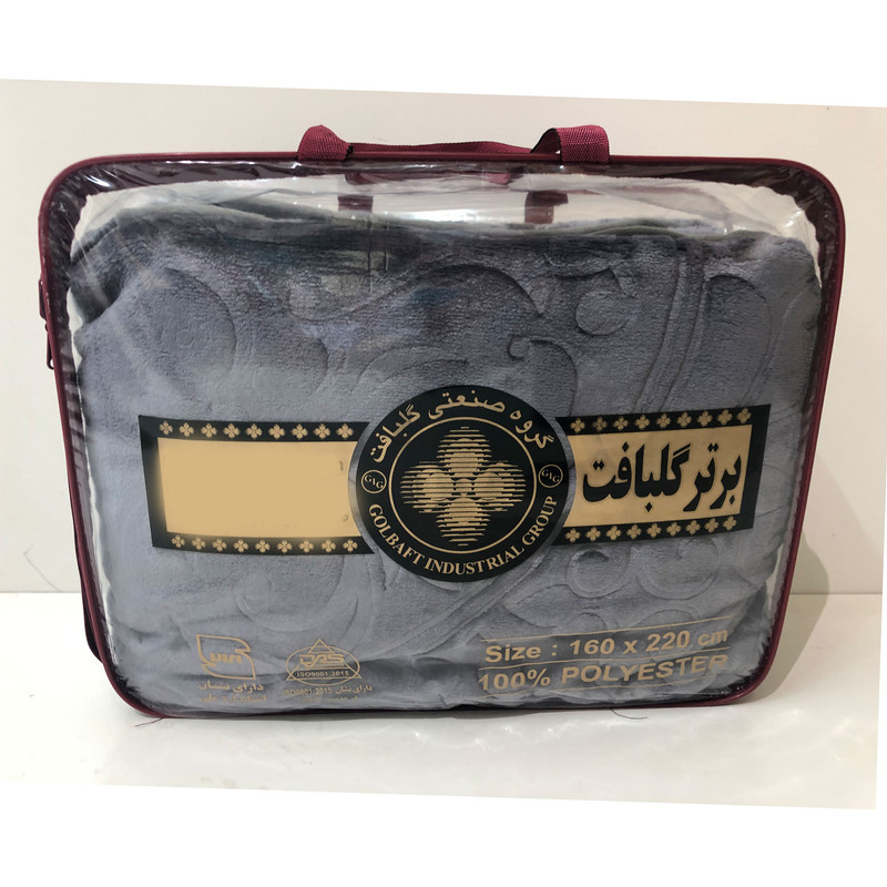 پتو گلبافت مدل برتر گل برجسته سایز 220×240 سانتی متر