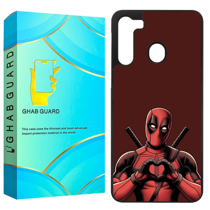 کاور قاب گارد طرح ددپول مدل GCHPA21 مناسب برای گوشی موبایل سامسونگ Galaxy A21