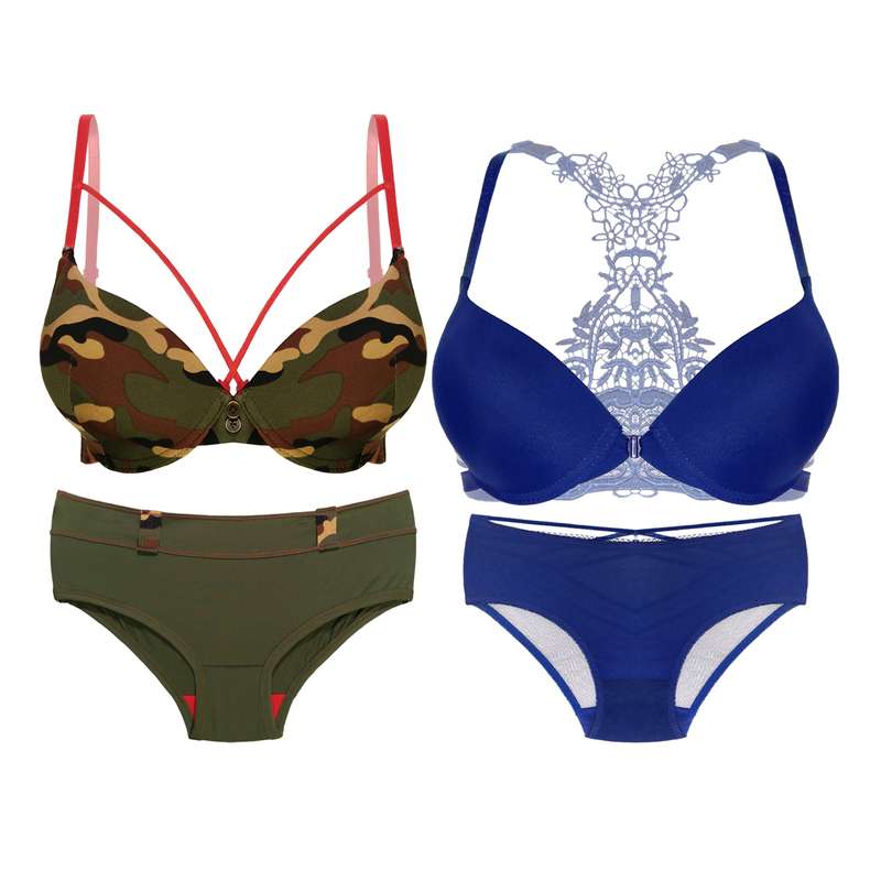 ست شورت و سوتین زنانه مدل یلدا کد 1950-E873 مجموعه دو عددی