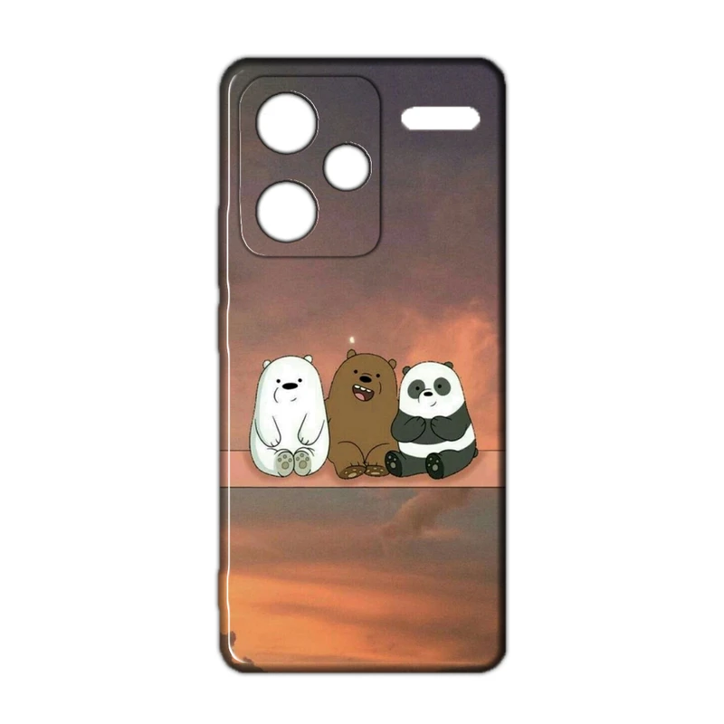 کاور مدل خرس کله پوک کد 011 مناسب برای گوشی موبایل شیائومی Redmi Note 13 Pro Plus