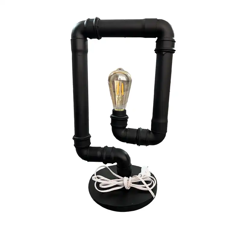 چراغ رومیزی مدل لوله ای کلاسیک