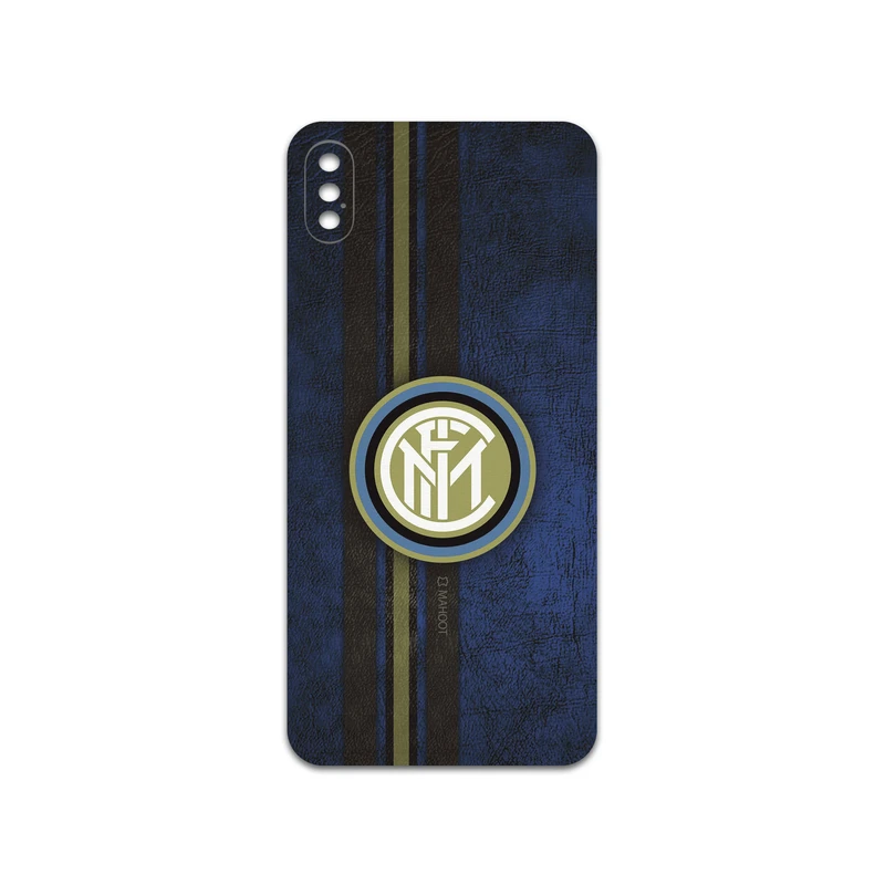 برچسب پوششی ماهوت مدل Inter-Milan-FC مناسب برای گوشی موبایل اپل iPhone XS Max
