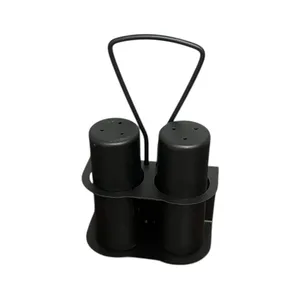 ست نمک‌پاش و فلفل‌پاش لوکسینه مدل دایره مجموعه 2 عددی