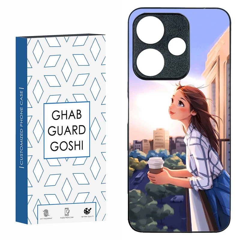 کاور قاب گارد گوشی طرح دخترانه کد TPU-016 مناسب برای گوشی موبایل شیائومی  REDMI 13  