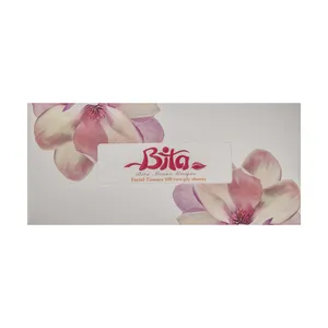 دستمال کاغذی 100 برگ بی تا طرح تک گل