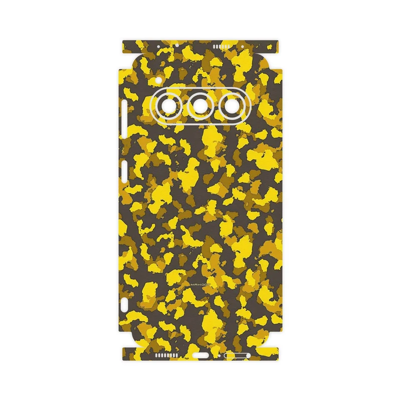 برچسب پوششی ماهوت مدل Yellow Infantry Army-FullSkin مناسب برای گوشی موبایل داریا Bond II 5G