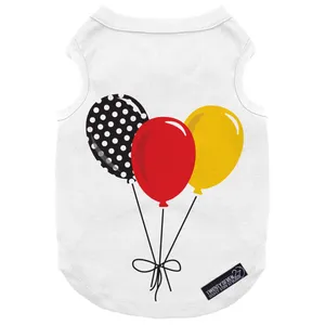 لباس سگ و گربه 27 طرح Micky Balloon کد MH864 سایز S