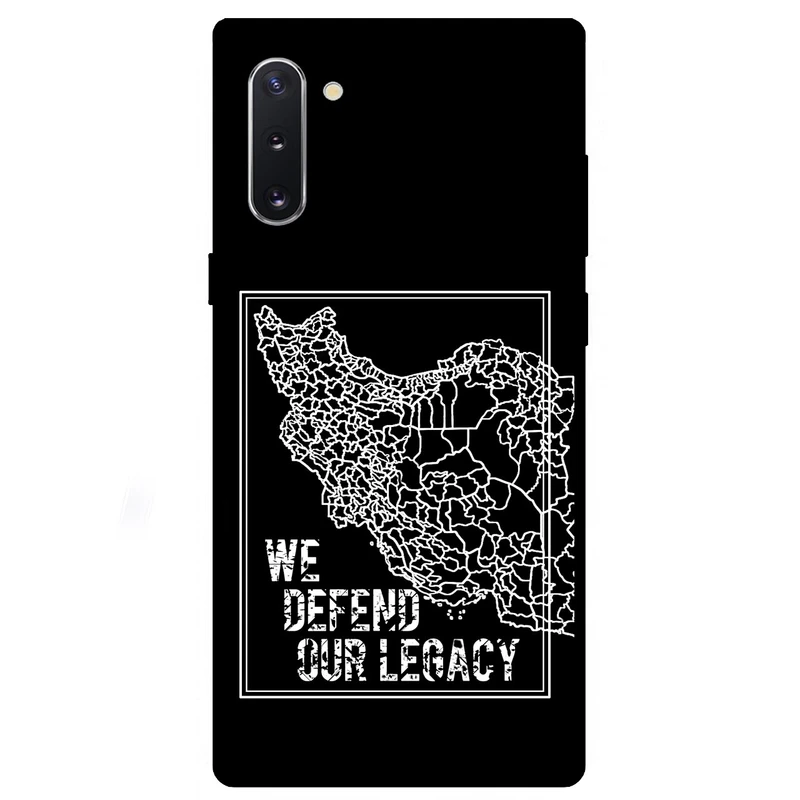 کاور مگافون طرح ایران مدل 1886 مناسب برای گوشی موبایل سامسونگ Galaxy Note 10         
