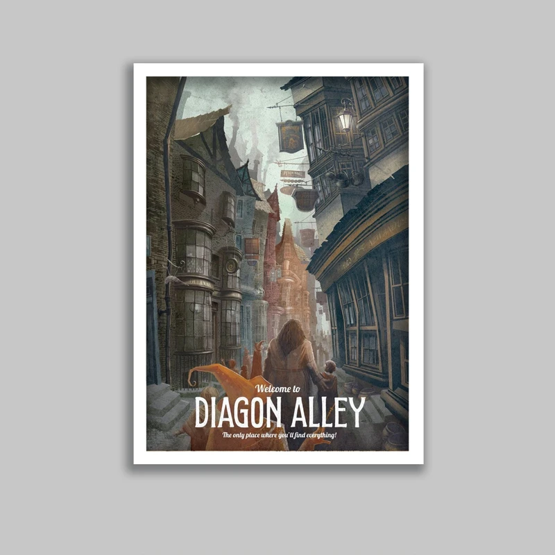 تابلو مدل هری پاتر Harry Potter کد LA-G10581