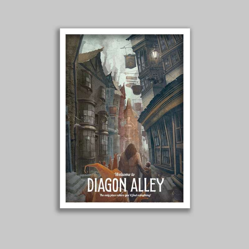 تابلو مدل هری پاتر Harry Potter کد LA-G10581