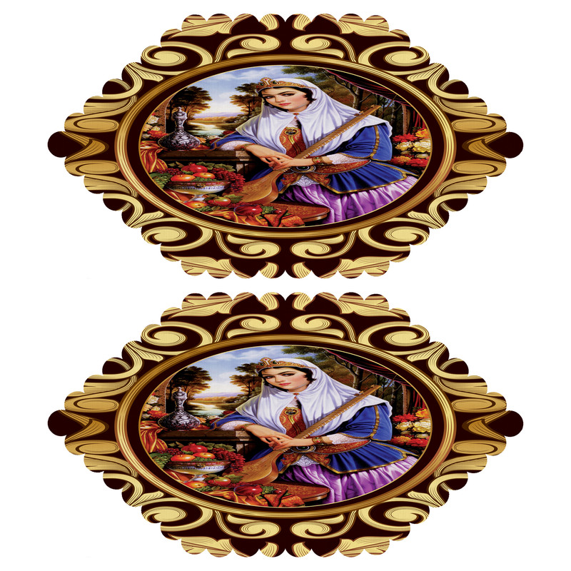 ست رومیزی 2 تکه مدل T5-42150