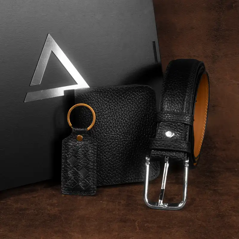 ست هدیه چرم آراهمراه مدل ARASET19