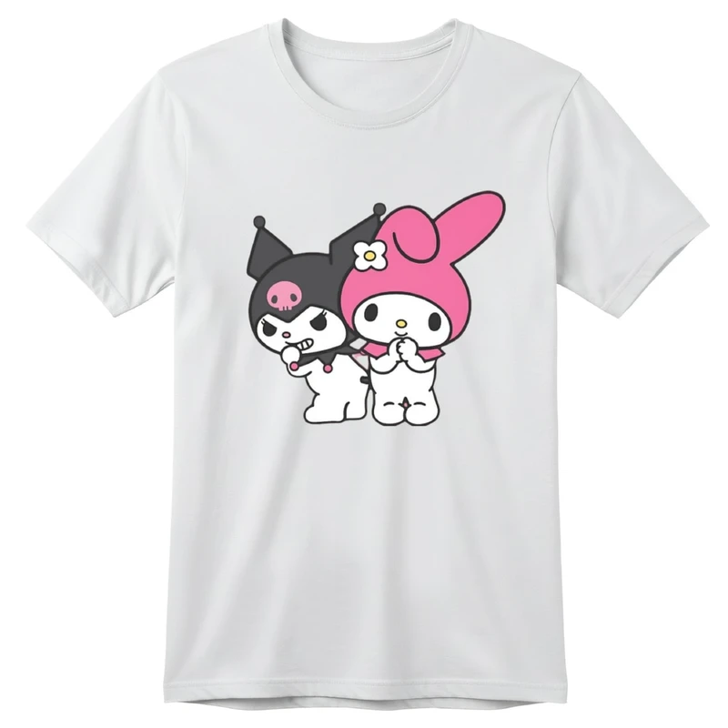 تی‌شرت آستین کوتاه بچگانه مدل ملودی و کرومی کد v3 