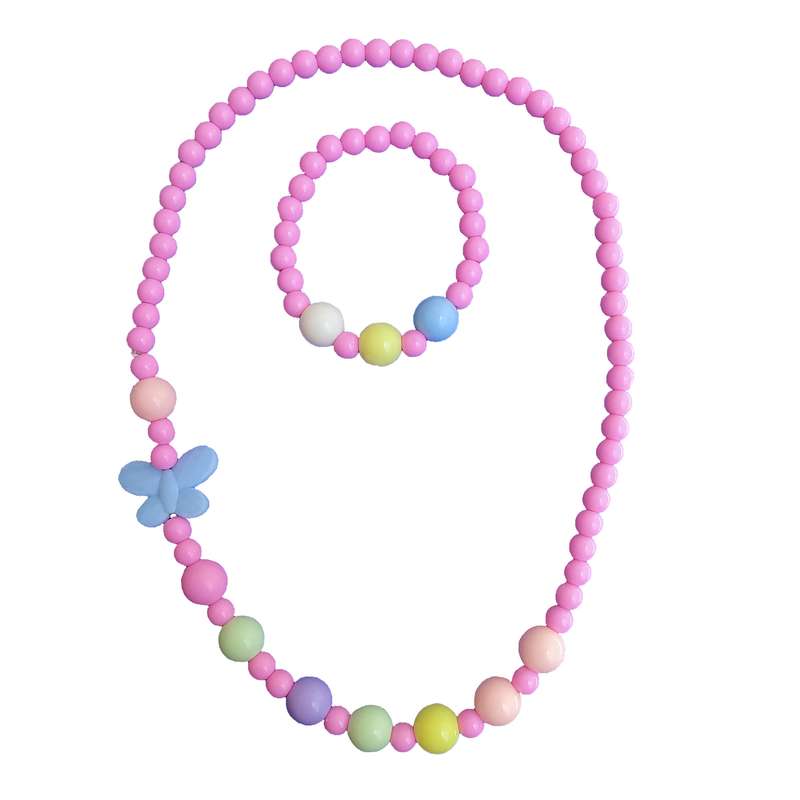 نیم ست دخترانه مدل پروانه