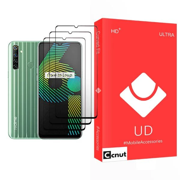 محافظ صفحه نمایش کوکونات مدل UD Ultra MIX003 مناسب برای گوشی موبایل ریلمی 6i بسته سه عددی