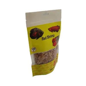 غذای ماهی زبرا مدل red shrimp وزن 100 گرم