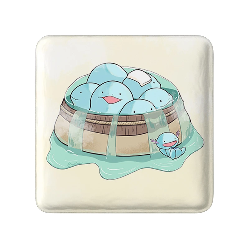 مگنت خندالو طرح بازی پوکمون (pokemon) مدل مربعی کد 32724