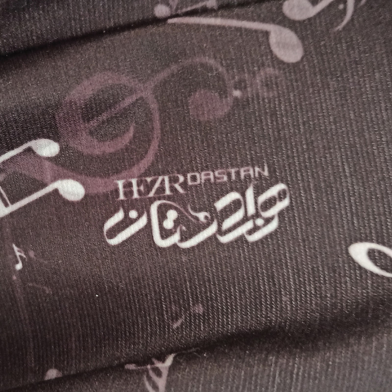 اسکارف ورزشی هزاردستان طرح نت موسیقی کد ds1016
