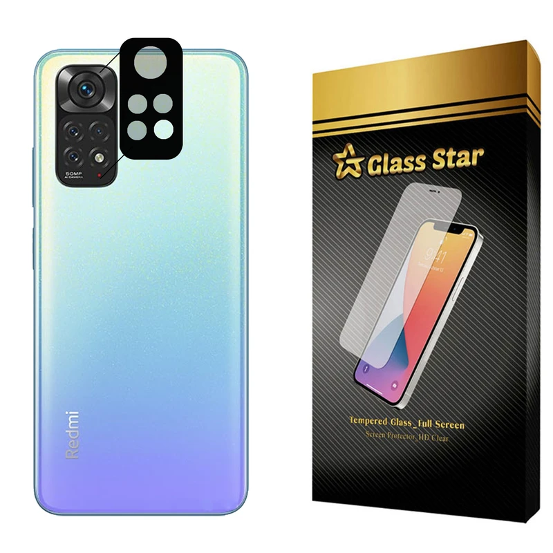  محافظ لنز دوربین گلس استار مدل FLGA مناسب برای گوشی موبایل شیائومی Redmi Note 11