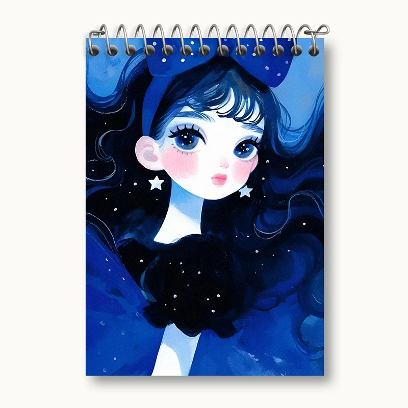 دفتر یادداشت 50 برگ خندالو طرح دخترانه کد N3643