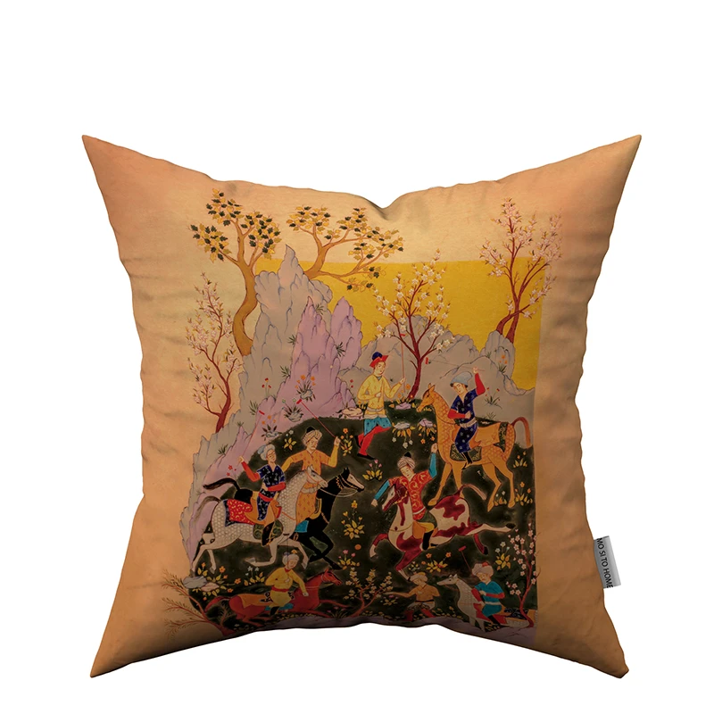 کاور کوسن مدل مخمل کد C0130 سایز 43x43 سانتی متر