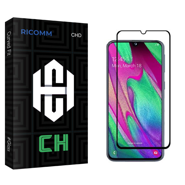 محافظ صفحه نمایش سرامیکی ریکام مدل CH2 مناسب برای گوشی موبایل سامسونگ Galaxy A40