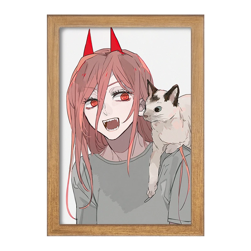 تابلو خندالو مدل پاور انیمه مرد اره ای Chainsaw Man  کد 23184